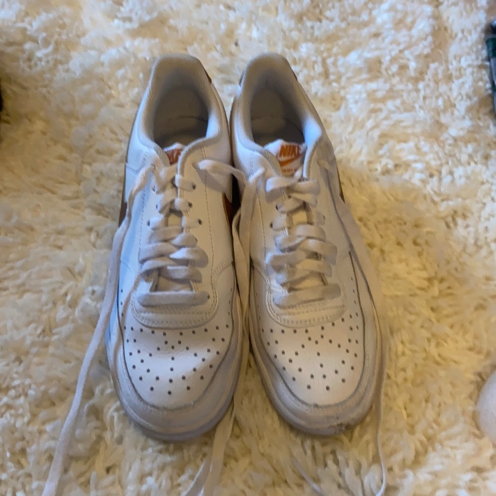 WHITE AIR FORCE ONES ON A SUPER SALE NEVER WORN